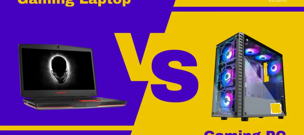 gaming laptop vs gaming pc