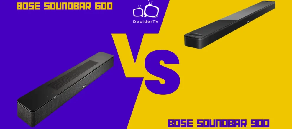 Bose Soundbar 600 vs 900