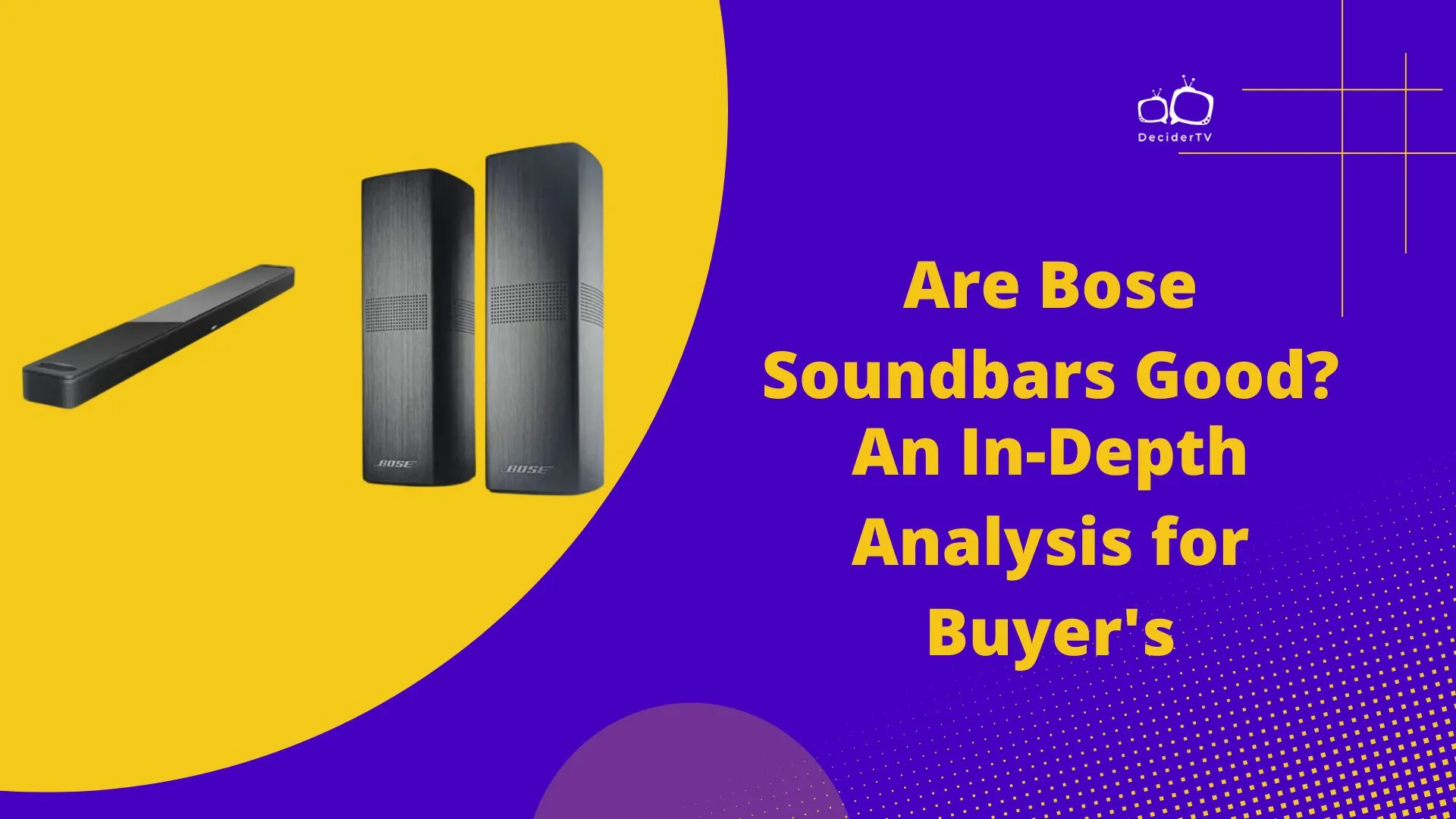 Are Bose Soundbars Good