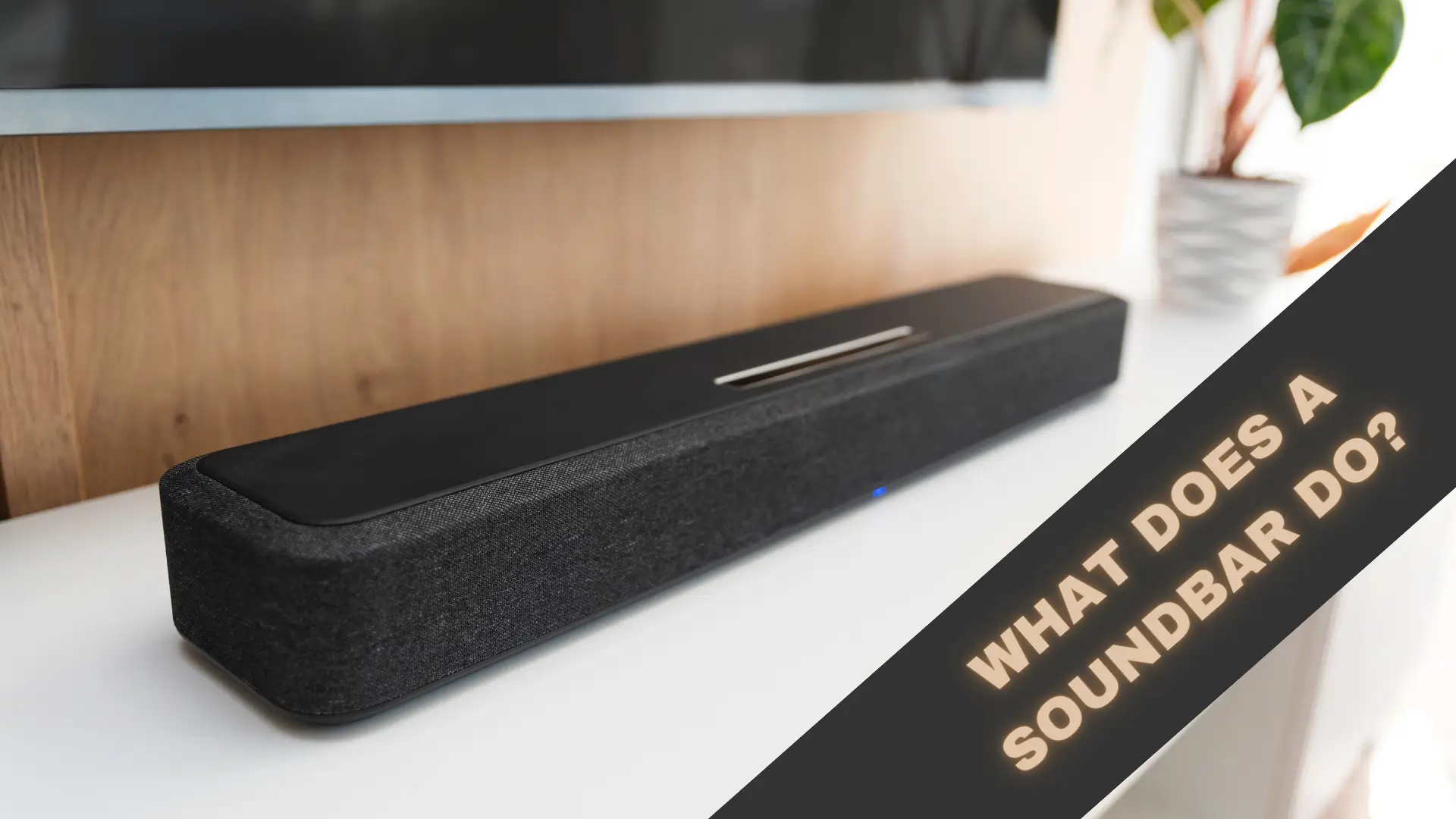 what does a sound bar do