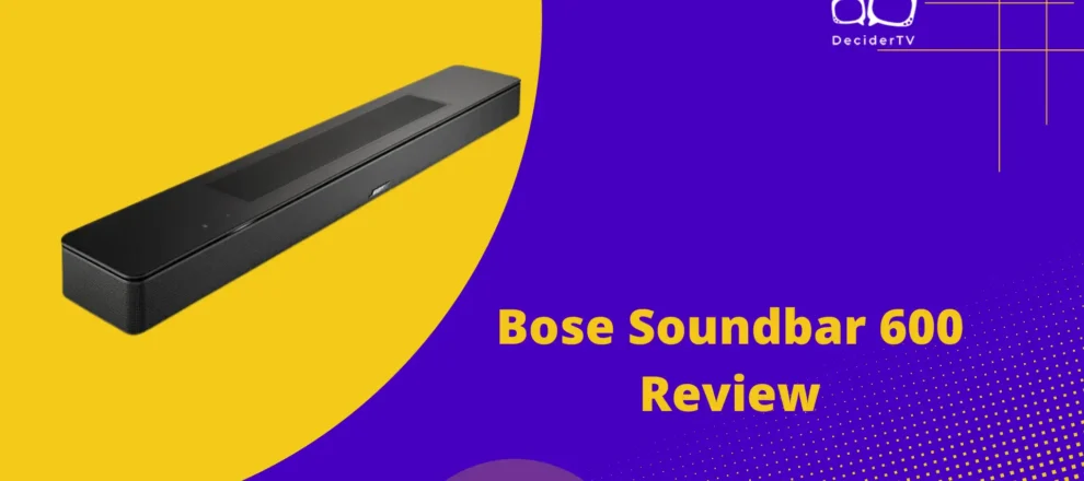 Bose Soundbar 600