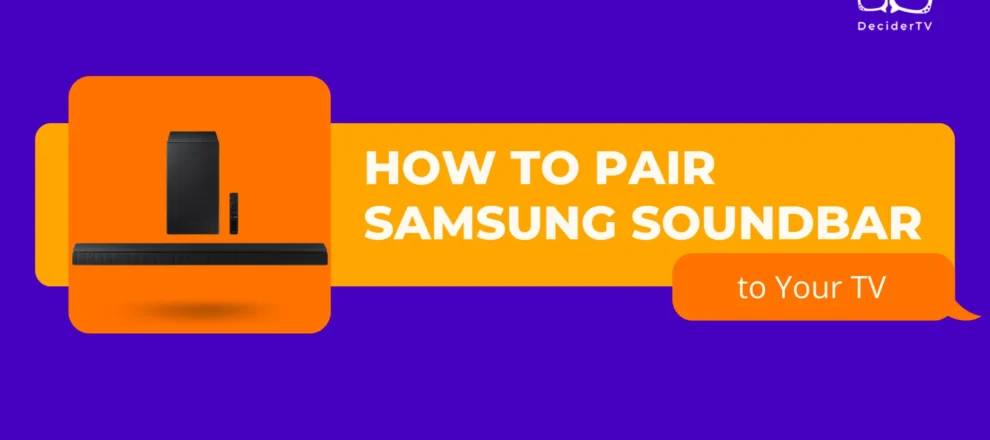 How to Pair Samsung Soundbar