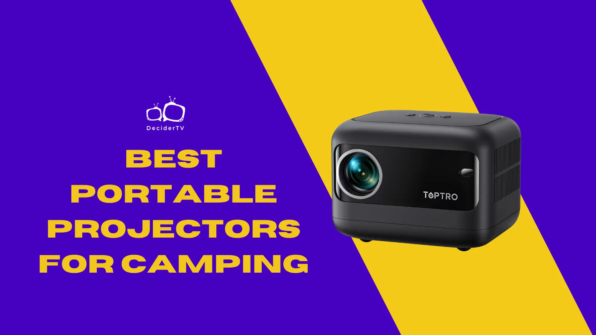 Best Portable Projectors for Camping
