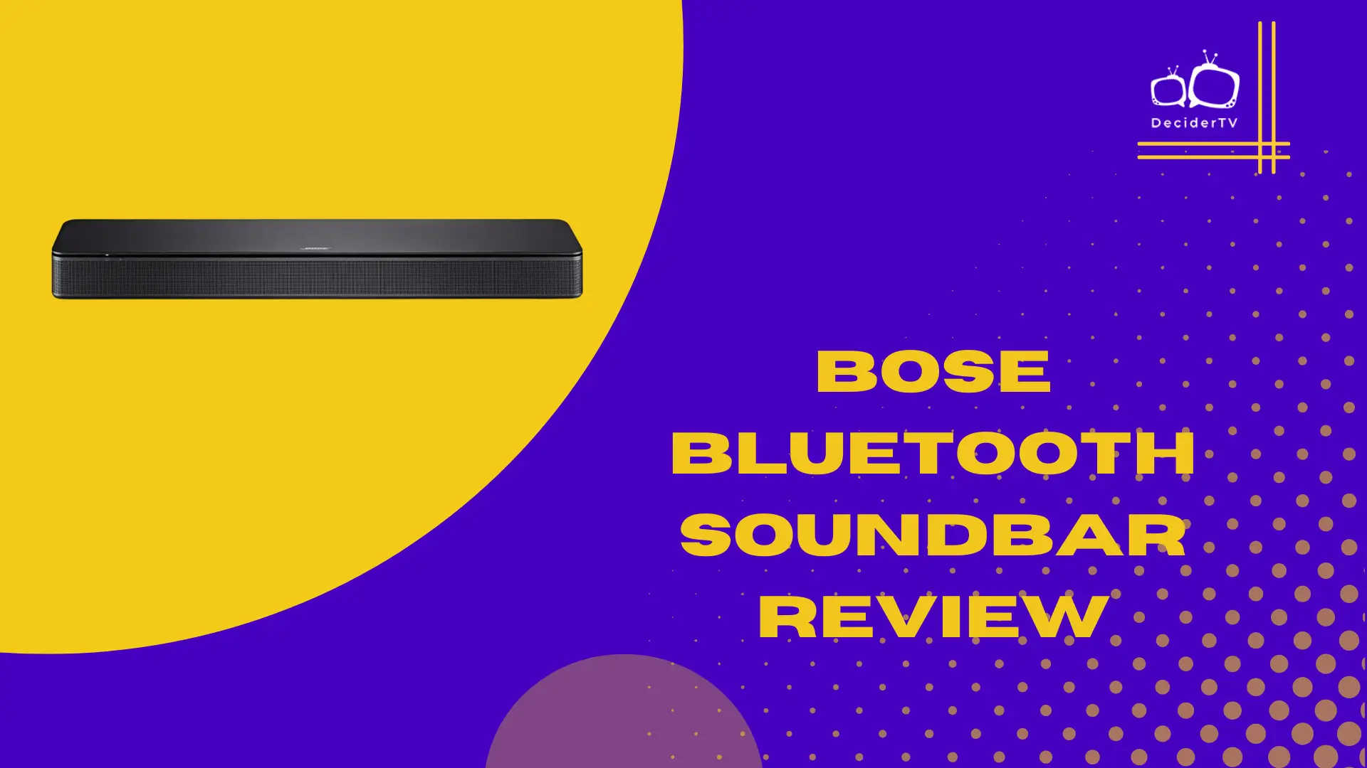 Bose Bluetooth Soundbar