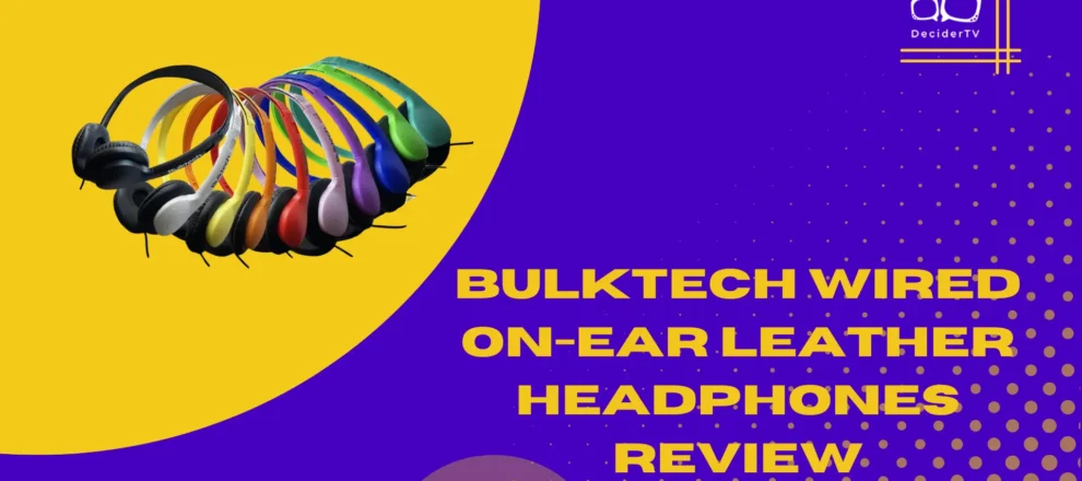 Bulktech Wired On-Ear Leather Headphones Review