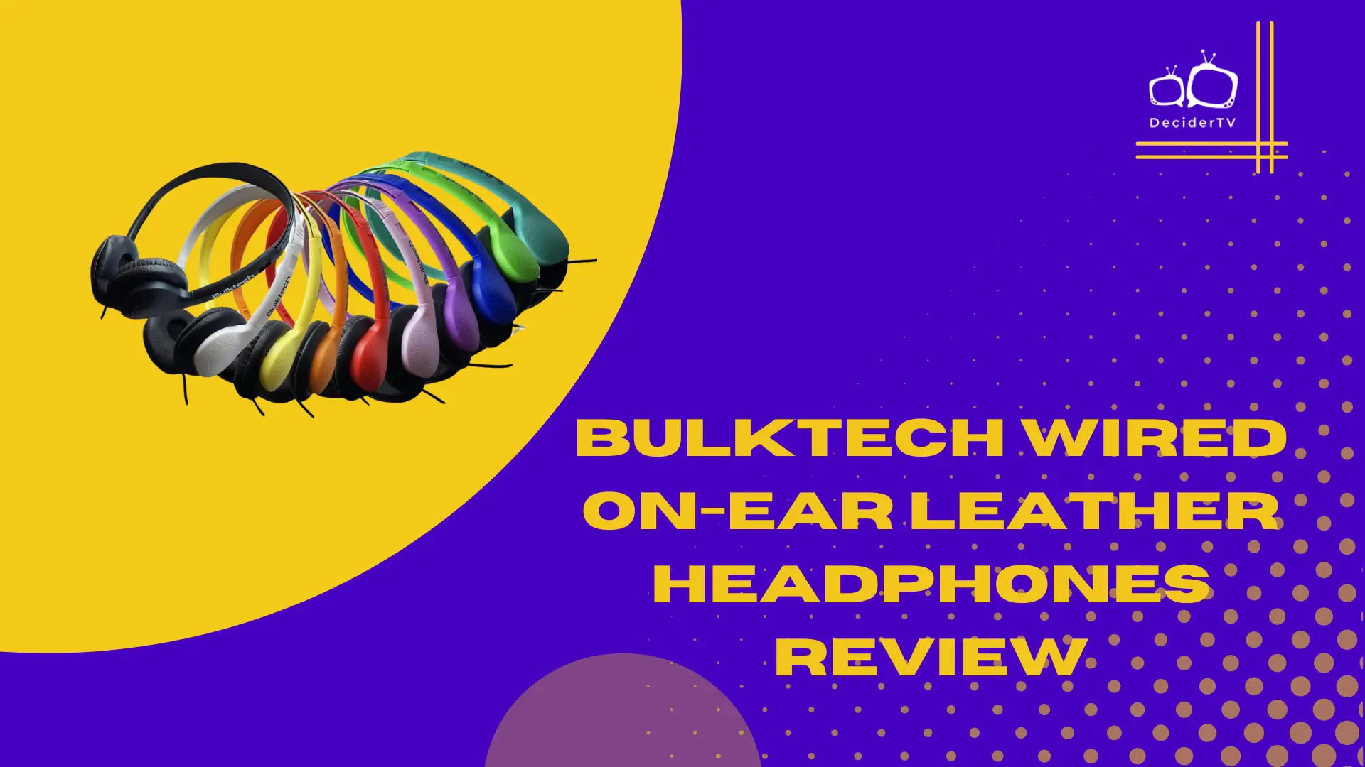 Bulktech Wired On-Ear Leather Headphones Review