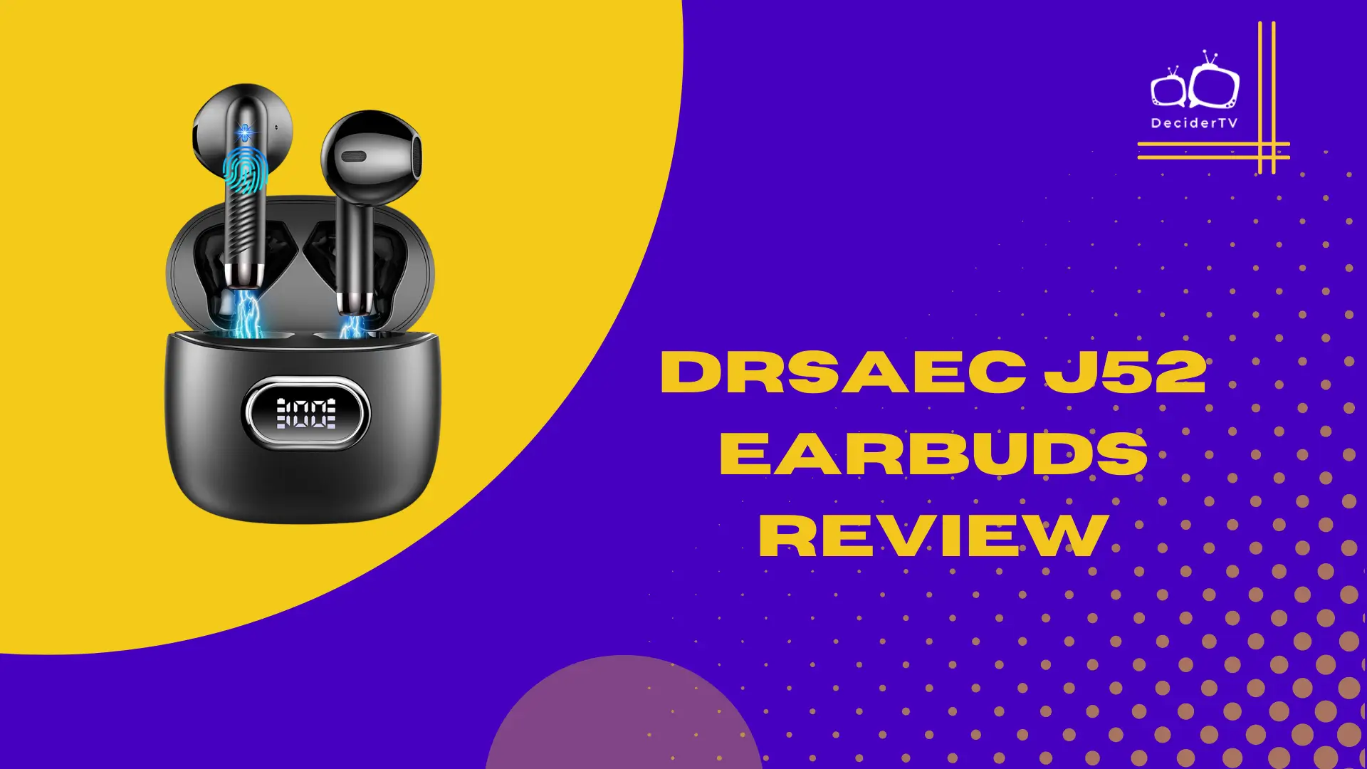 Drsaec J52 Earbuds Review