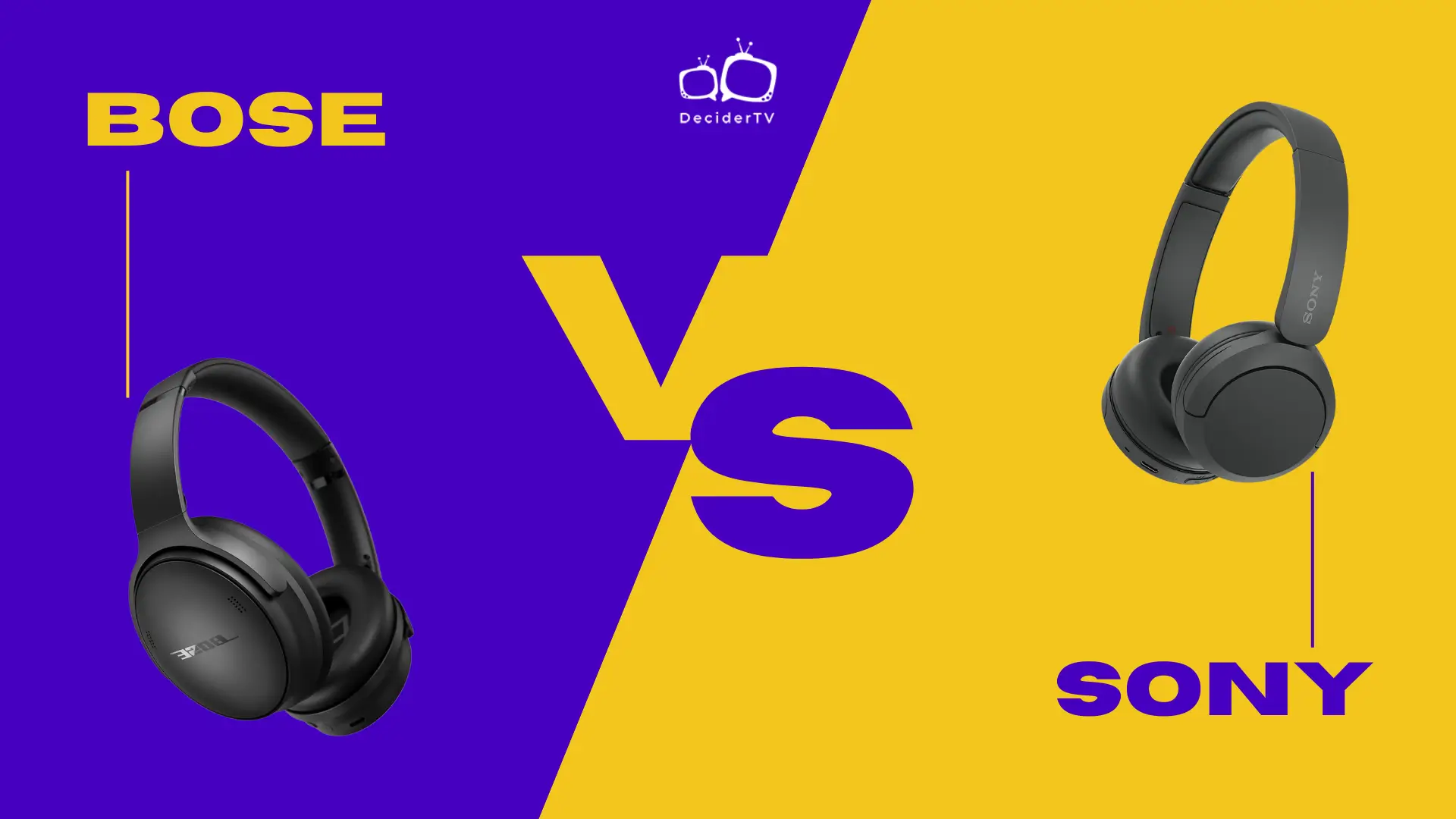 Bose vs. Sony Headphones