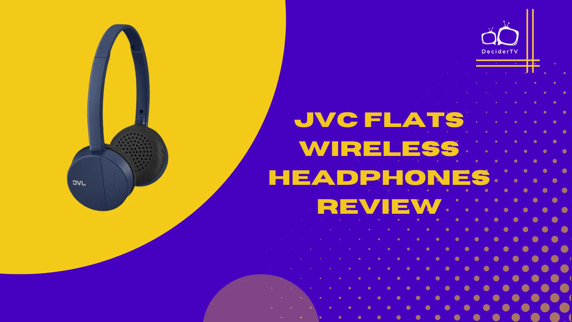 JVC Flats Wireless Headphones