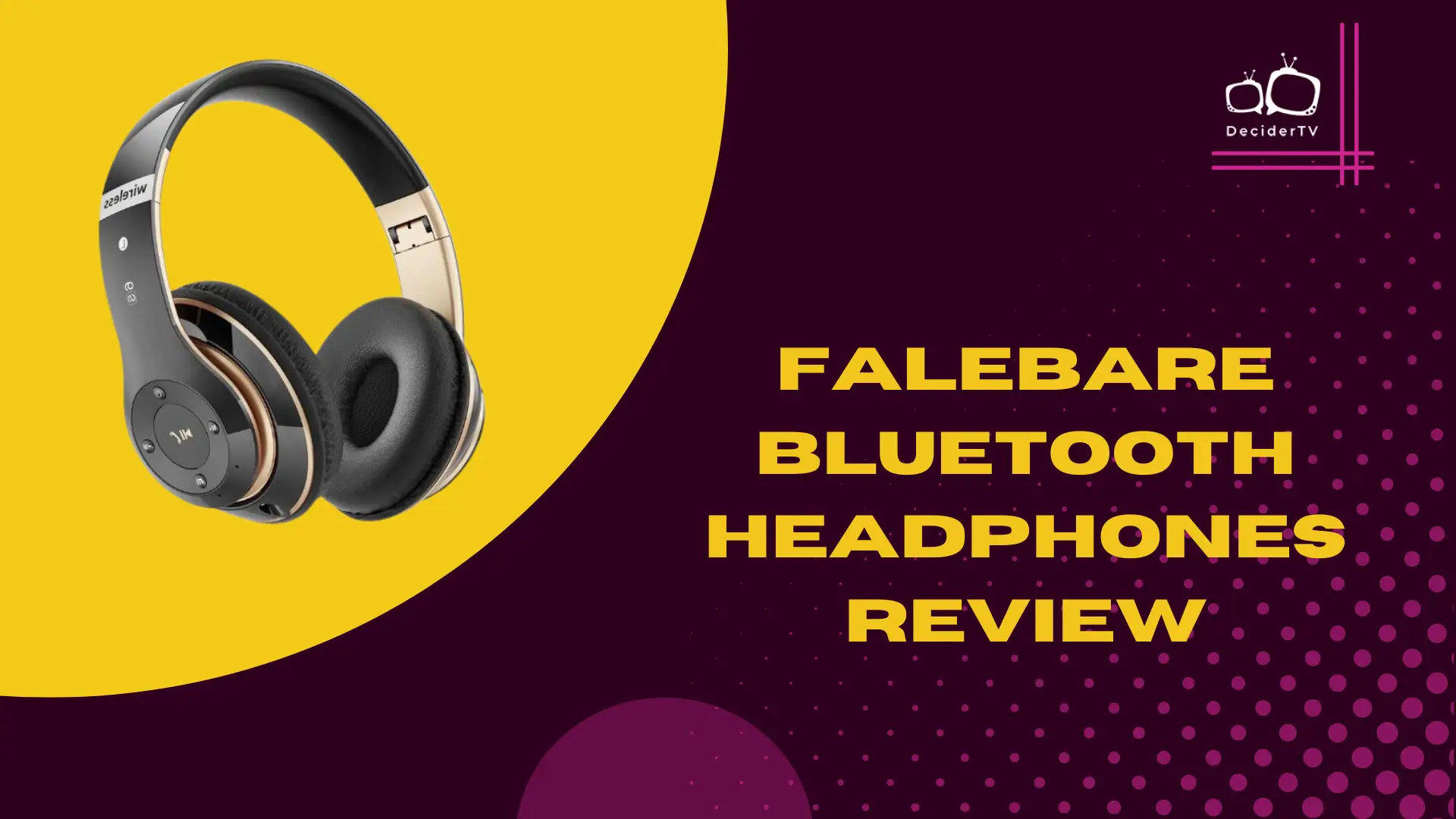 Falebare Bluetooth Headphones