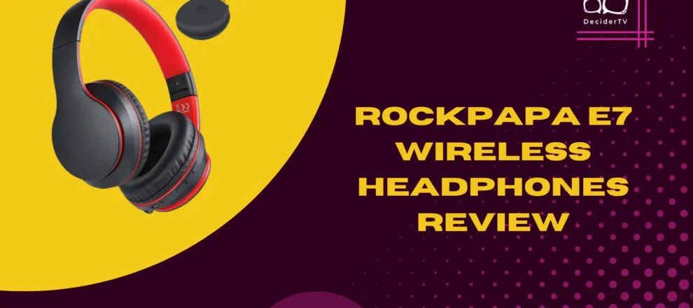 Rockpapa E7 Wireless Headphones
