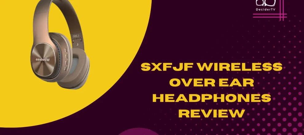 SXFJF Wireless Over Ear Headphones